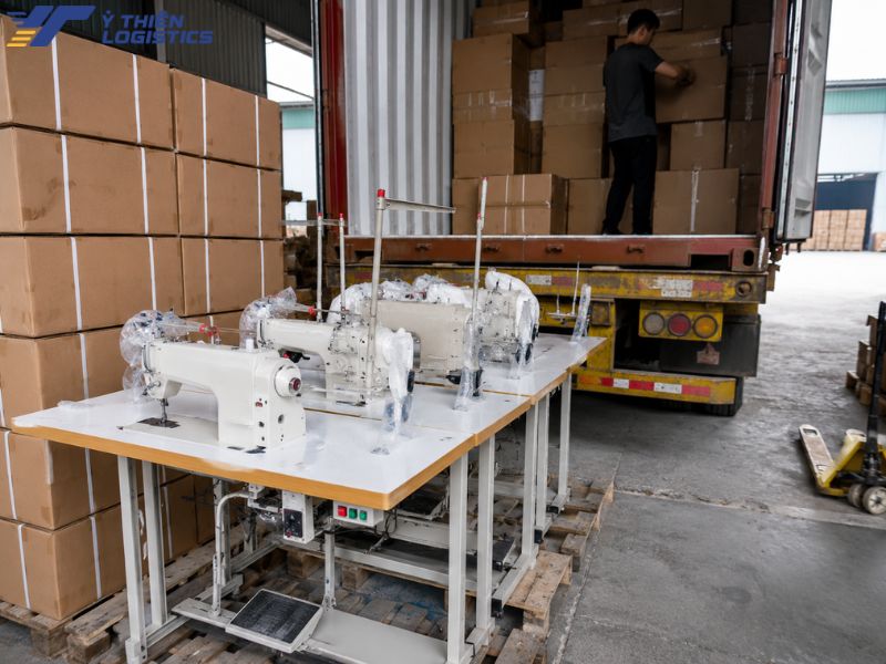 nhập khẩu máy may